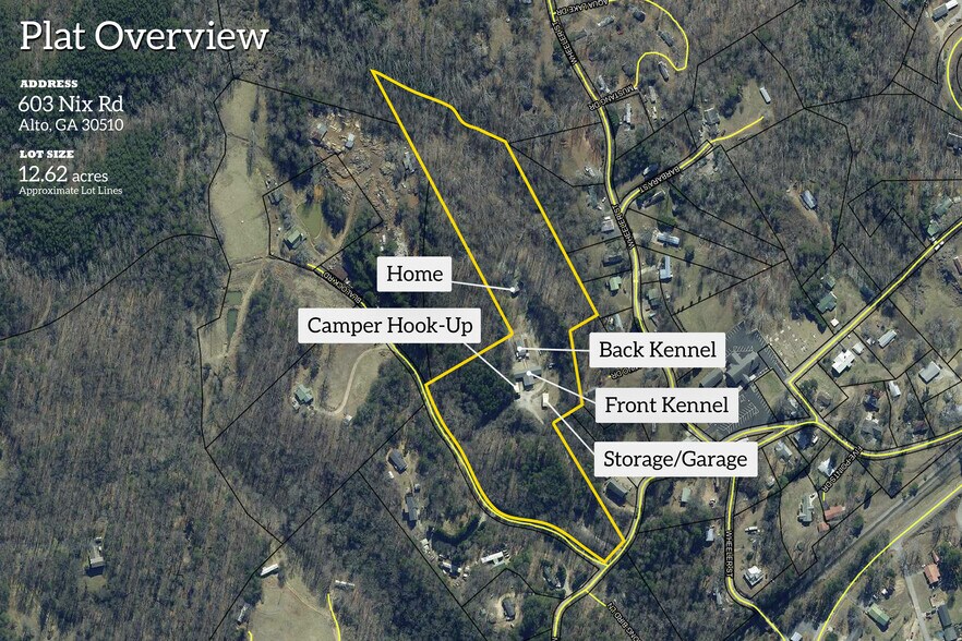 More Photos Of 603 Nix Rd, Alto Specialty For Sale