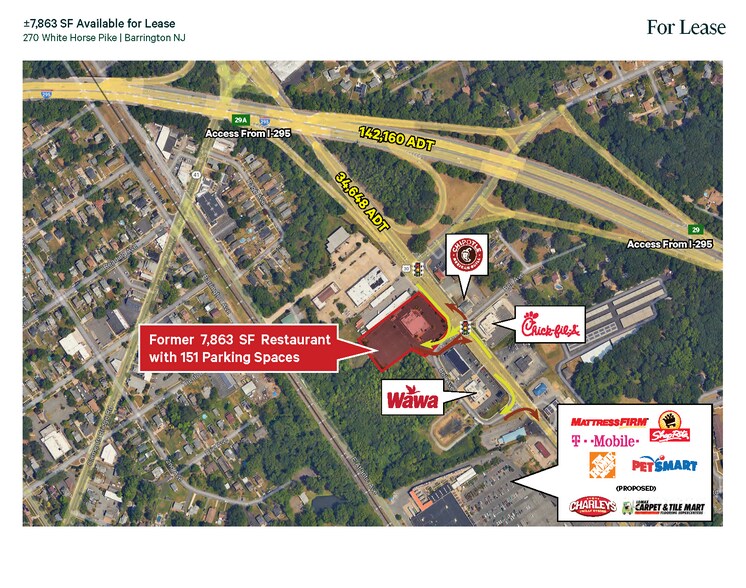 More Photos Of 270 White Horse Pike, Barrington Restaurant For Lease