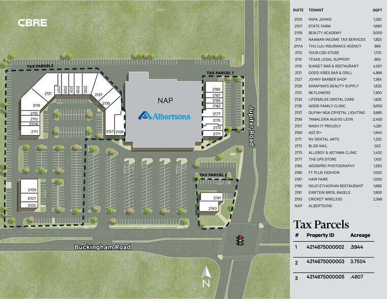 More Photos Of 2111-2159 E Buckingham Rd, Richardson General Retail For Sale