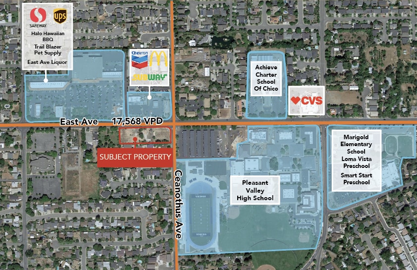 More Photos Of 1389 East Ave, Chico Land For Sale