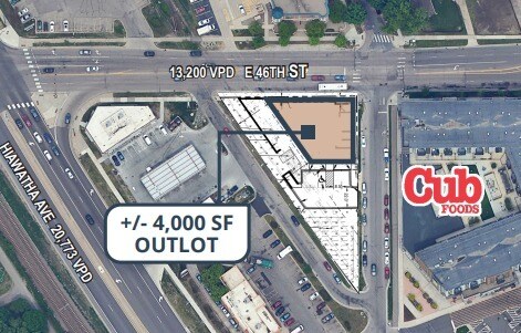 Primary Photo Of E 46th St, Minneapolis Freestanding For Lease