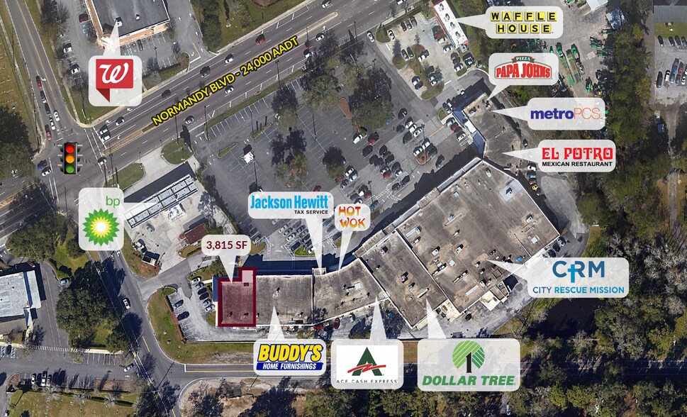 More Photos Of 7200 Normandy Blvd, Jacksonville Freestanding For Lease