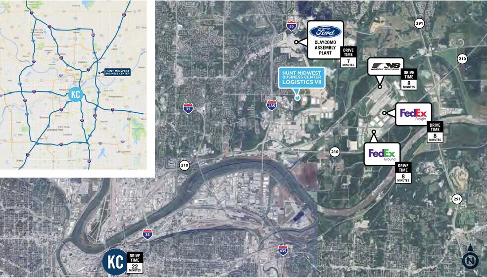 More Photos Of NE 48th St, Kansas City Industrial For Lease