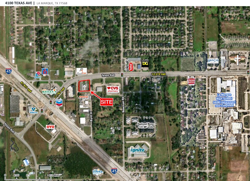 More Photos Of 4100 Fm-1765 Rd, La Marque Fast Food For Lease