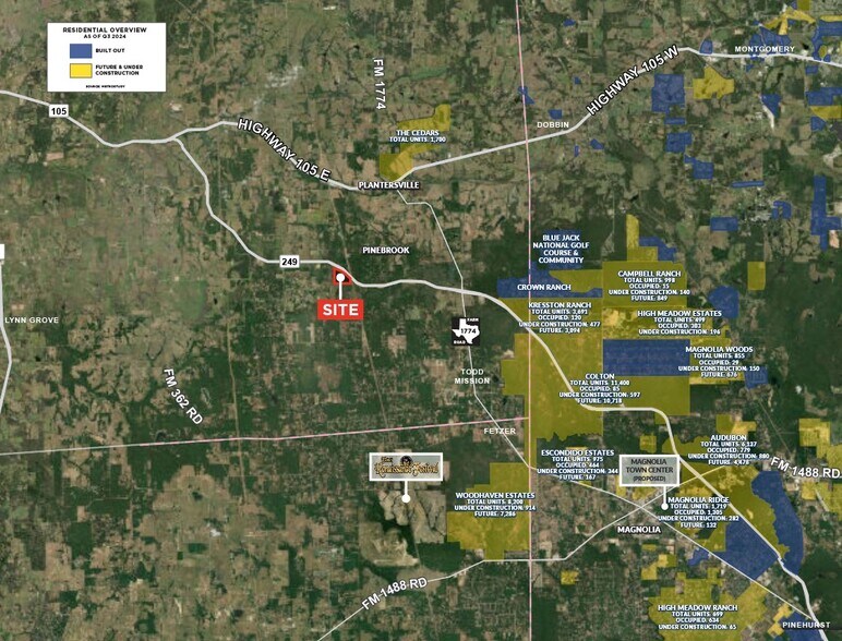 More Photos Of SH 249, Plantersville Land For Sale