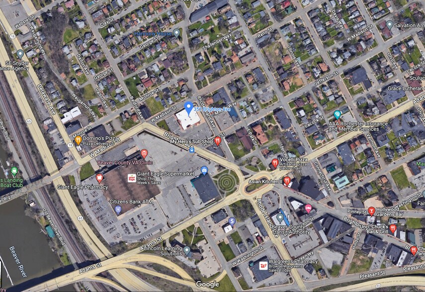 More Photos Of 351 Brighton Ave, Rochester Freestanding For Lease