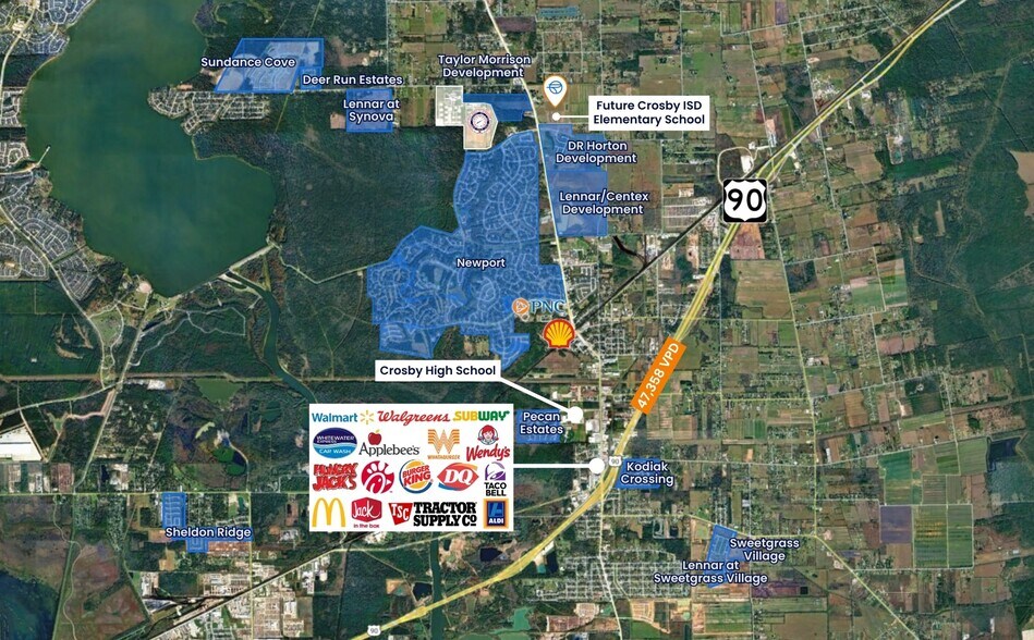 More Photos Of 18402 FM 2100 Rd, Crosby Land For Sale