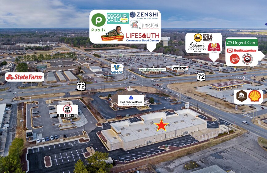 More Photos Of 1612 Lindsay Ln S, Athens Storefront Retail Office For Lease