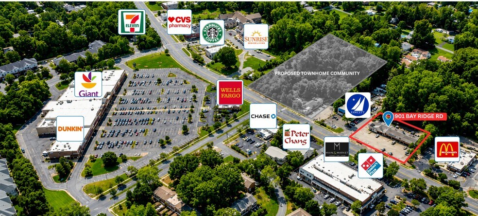 More Photos Of 901-911 Bay Ridge Rd, Annapolis Freestanding For Lease