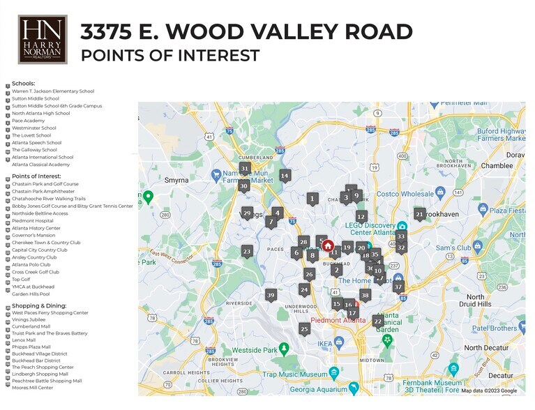 More Photos Of 3375 E Wood Valley Rd NW, Atlanta Land For Sale