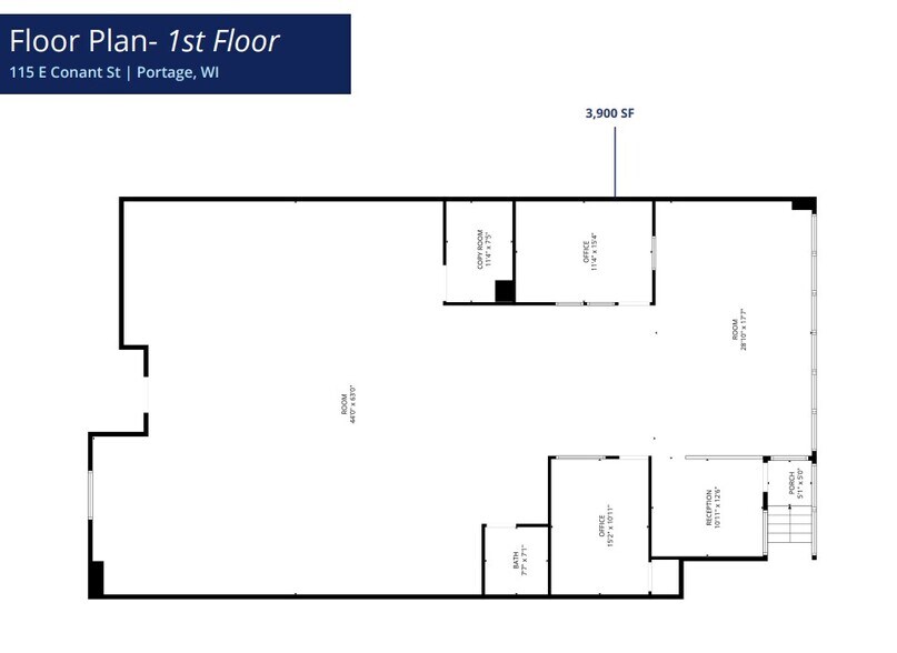 More Photos Of 115 E Conant St, Portage Office For Sale