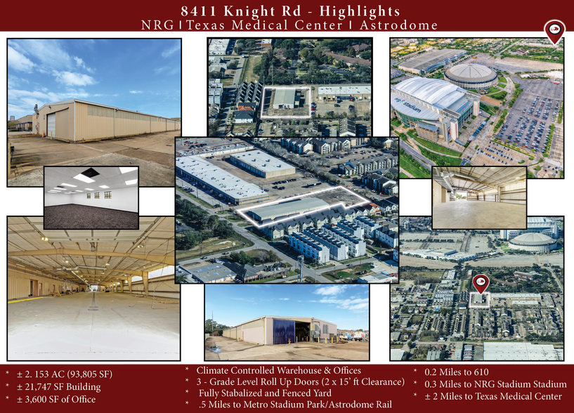 More Photos Of 8411 Knight Rd, Houston Warehouse For Sale