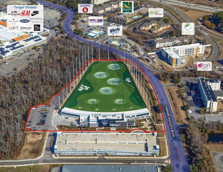 More Photos Of TopGolf, North Charleston Golf Course Driving Range For Sale