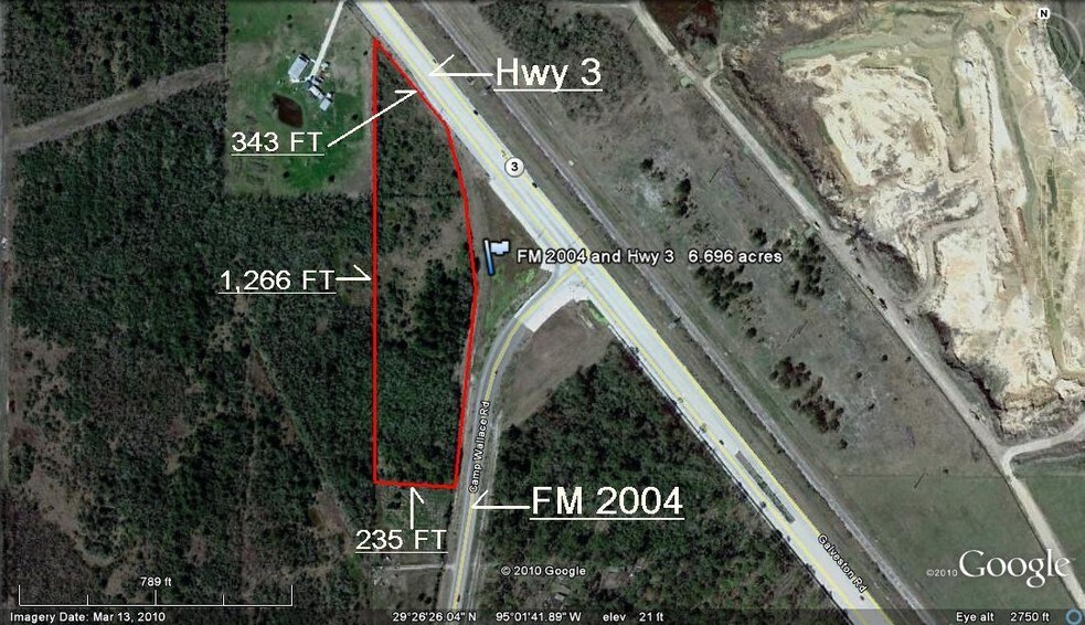 Primary Photo Of HWY 3 & FM 2004, Texas City Land For Sale