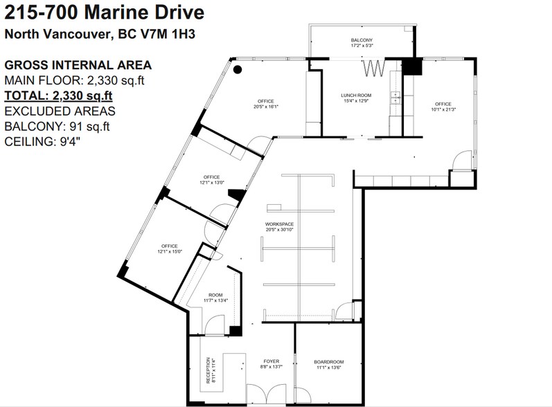 More Photos Of 700 Marine Dr, North Vancouver Office For Sale