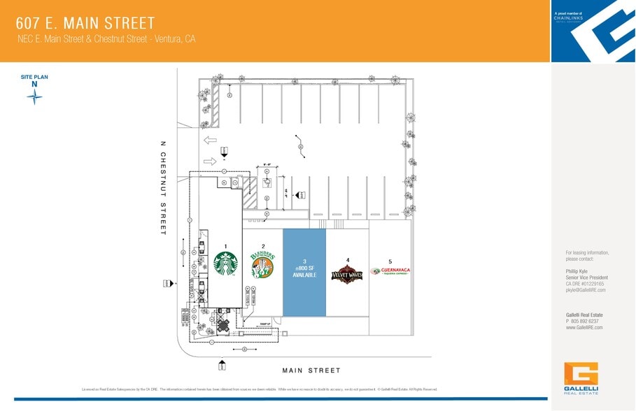 More Photos Of 607 E Main St, Ventura Storefront For Lease