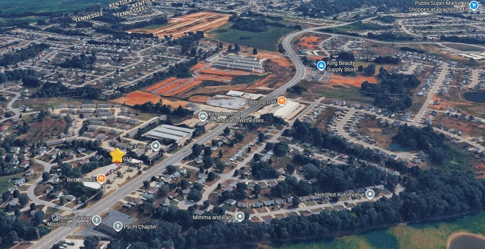 More Photos Of 917-919 Tiny Town Rd, Clarksville Freestanding For Lease