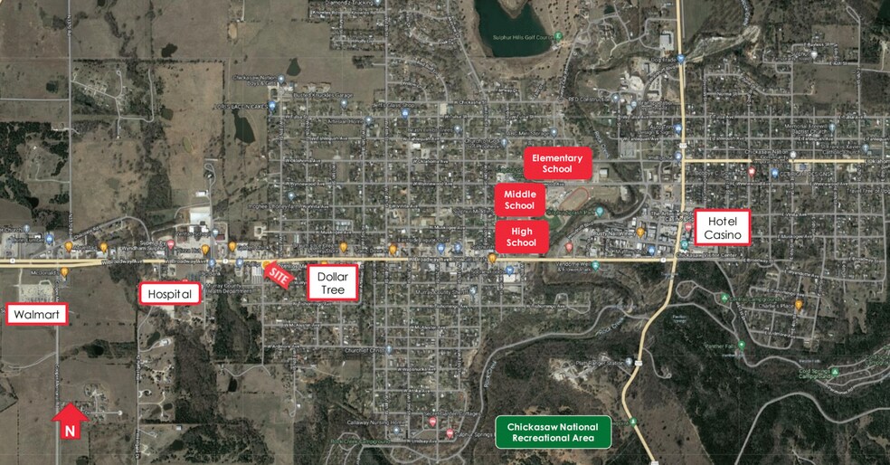 More Photos Of 1215 W Broadway Ave, Sulphur Land For Sale