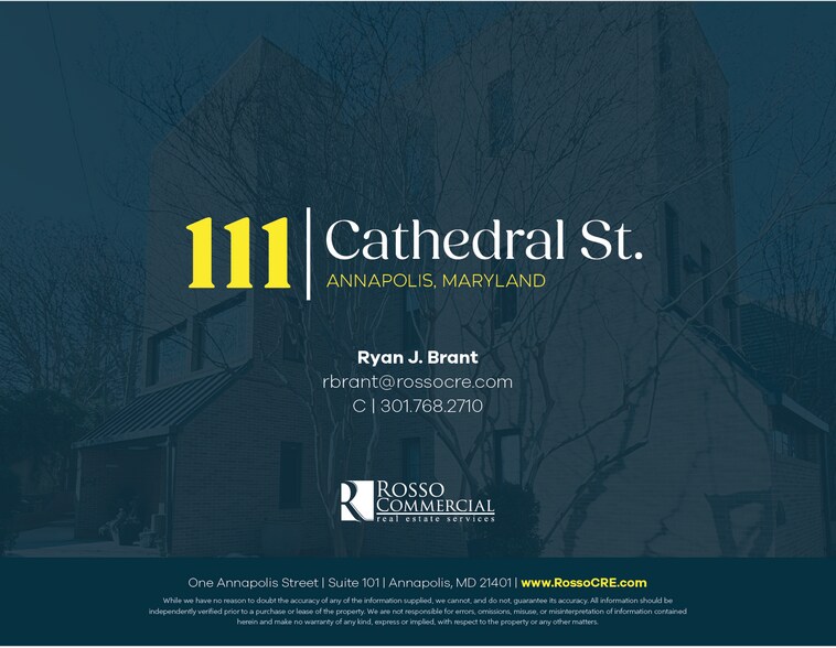 More Photos Of 111 Cathedral St, Annapolis Office For Lease