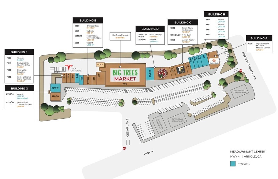 More Photos Of 2182 Highway 4, Arnold Unknown For Lease