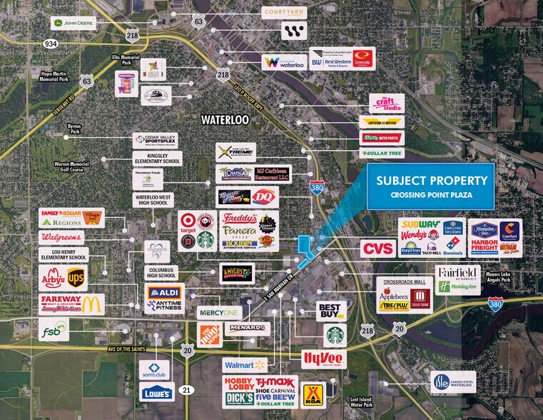 More Photos Of 1655 E San Marnan Dr, Waterloo General Retail For Lease