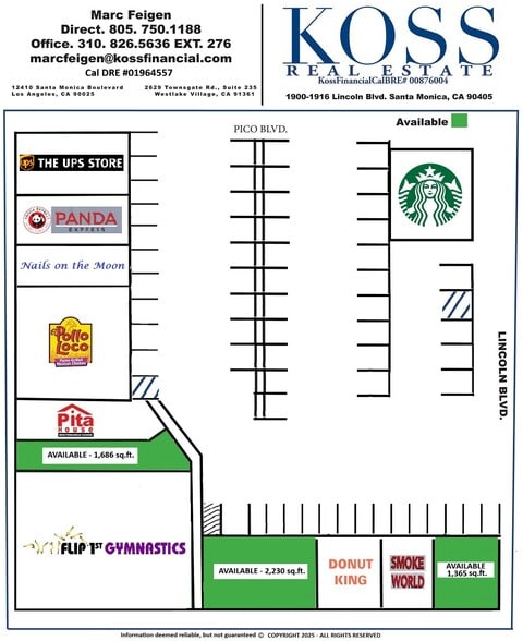 More Photos Of 1900-1916 Lincoln Blvd, Santa Monica Unknown For Lease