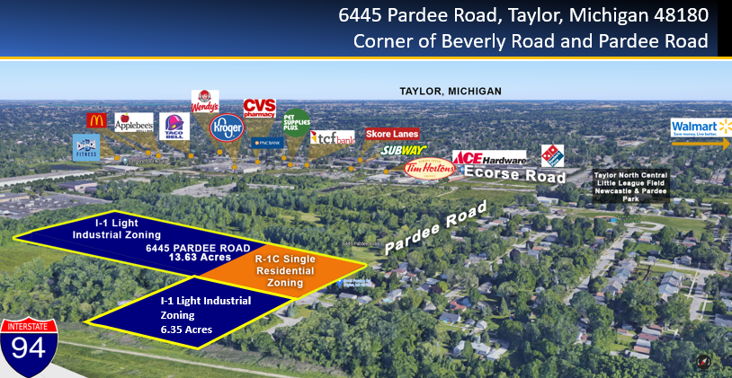 Primary Photo Of 6445 Pardee Rd, Taylor Land For Sale