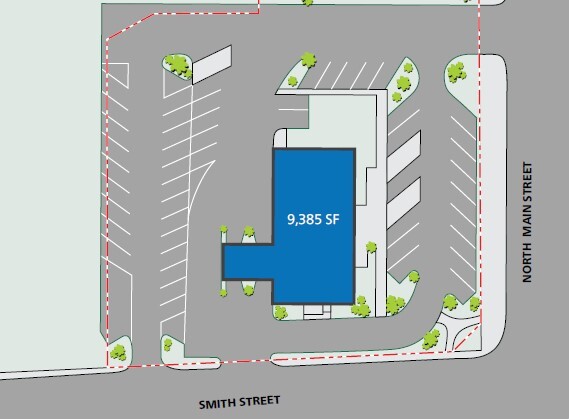 More Photos Of 139 N Main St, Jonesboro Bank For Lease