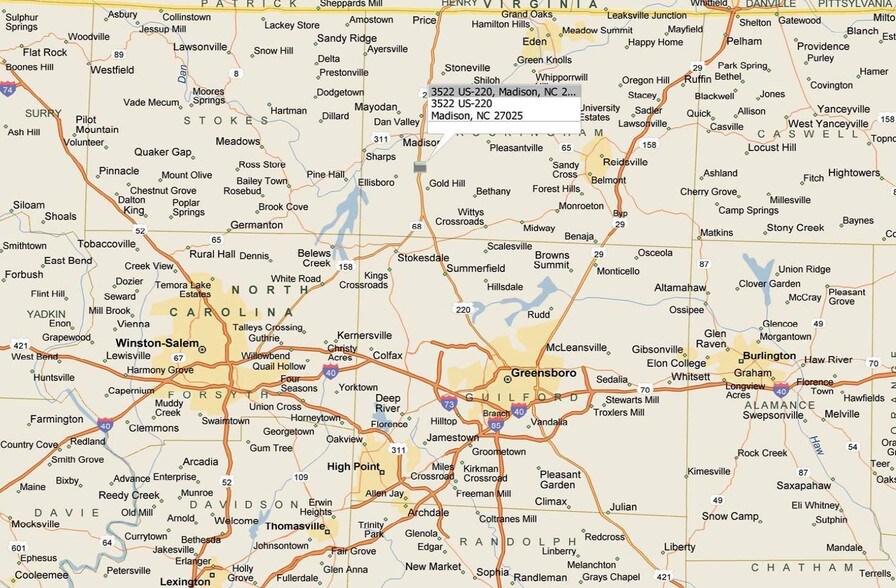 More Photos Of 3520 US Highway 220 N, Madison Warehouse For Lease