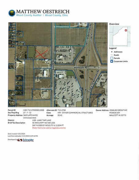 More Photos Of I-280 and Bahnsen Rd @ Baker Rd., Perrysburg Land For Sale