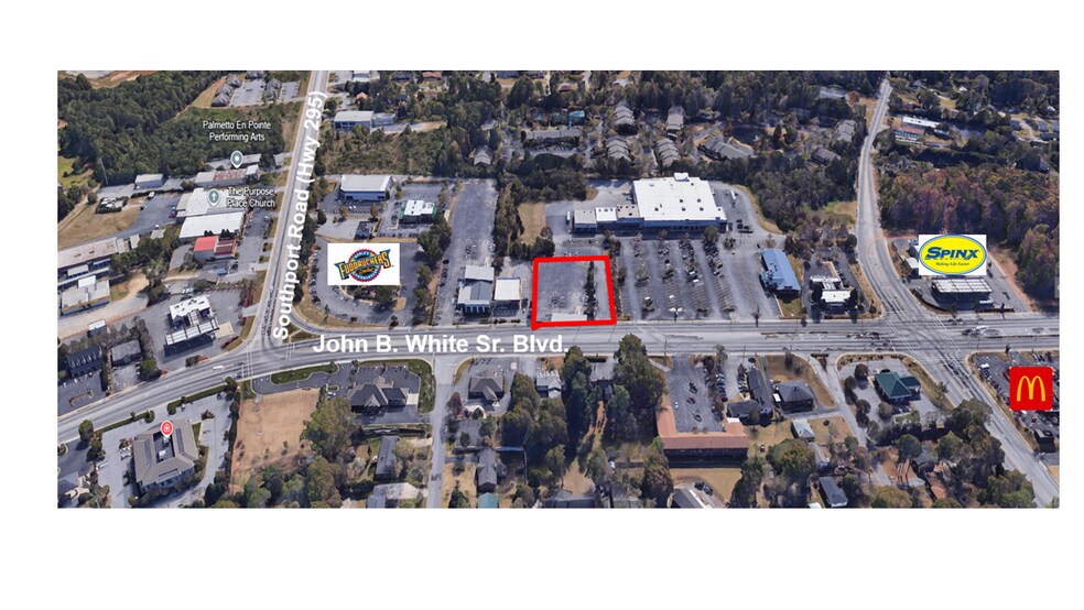 Primary Photo Of 1519 John B White SR Blvd, Spartanburg Land For Lease