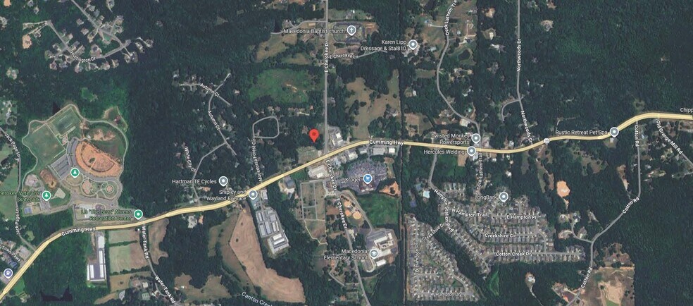 Primary Photo Of 10879 E Cherokee Dr, Ball Ground Land For Sale