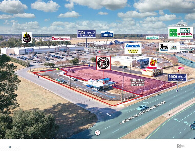 More Photos Of 3814 Memorial Dr, Greenville Fast Food For Sale