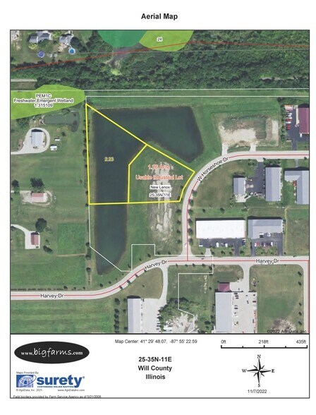 More Photos Of 12600 W Horseshoe Dr, New Lenox Land For Sale