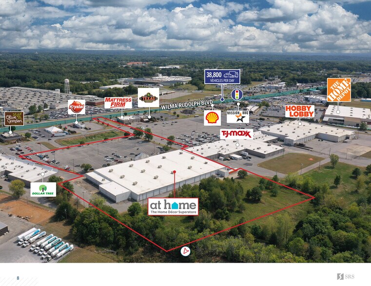 More Photos Of 2780 Wilma Rudolph Blvd, Clarksville Department Store For Sale