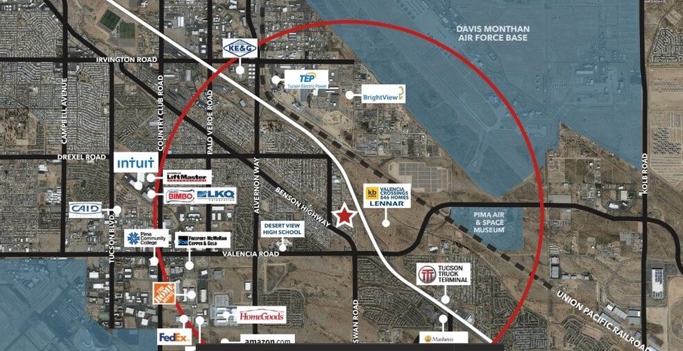 Primary Photo Of E Valencia, Tucson Land For Sale