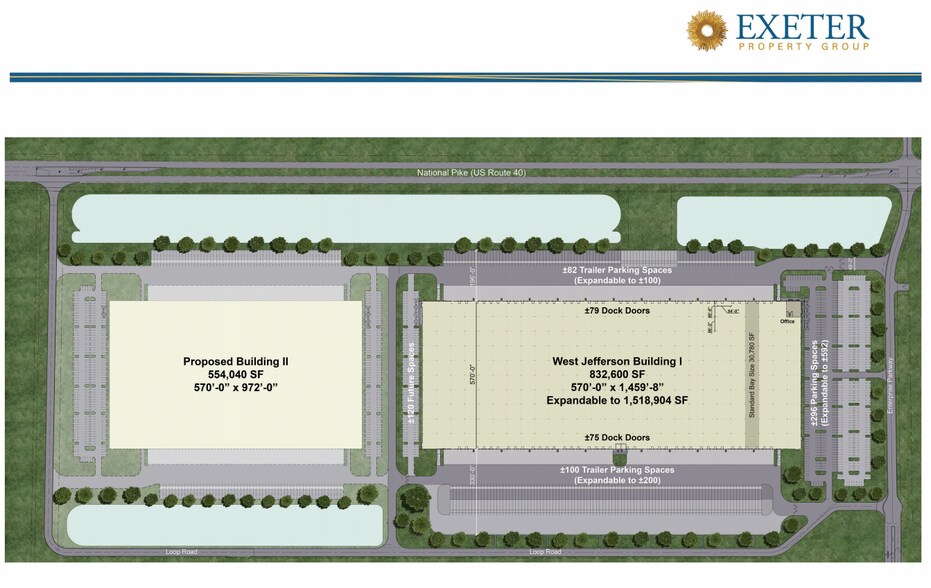 More Photos Of 1020 Enterprise Pkwy, West Jefferson Distribution For Lease