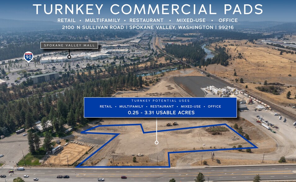 More Photos Of 2100 N Sullivan Rd, Spokane Valley Land For Lease