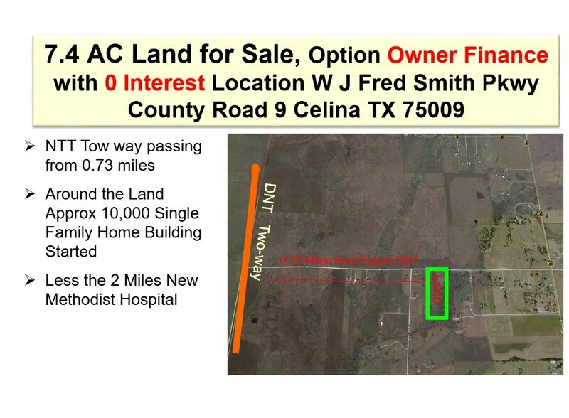 Primary Photo Of Rawhide Rd & W J Fred Smith Pkwy Rd, Celina Land For Sale