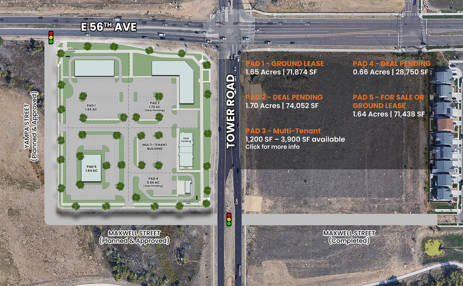 More Photos Of 56th & Tower, Denver Land For Sale