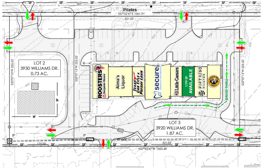 More Photos Of 3900 Williams Dr, Georgetown Storefront For Lease