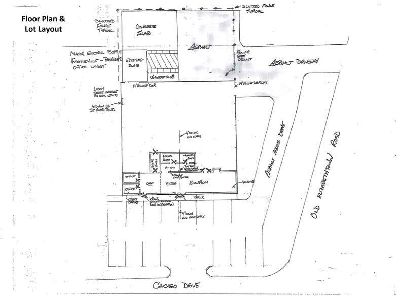 More Photos Of 404 Chicago Dr, Fayetteville Flex For Lease