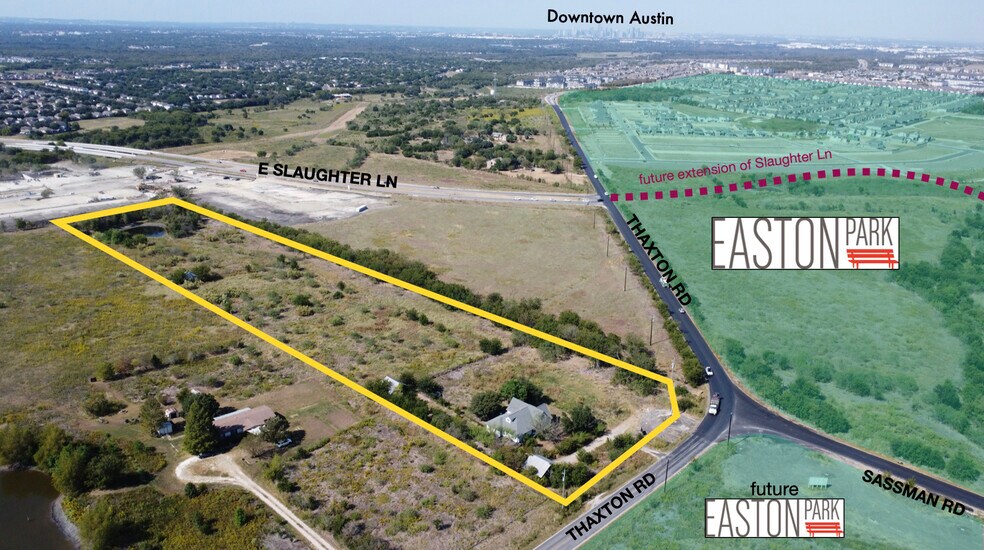 More Photos Of Thaxton and Sassman Intersection, Austin Land For Sale