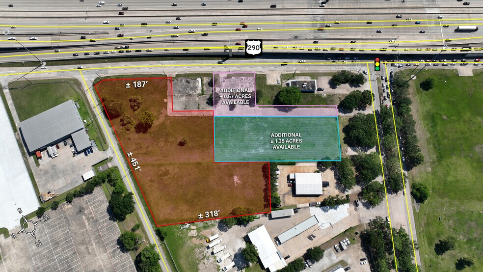 More Photos Of US 290 & Hillcrest Rd @ Senate, Houston Land For Sale
