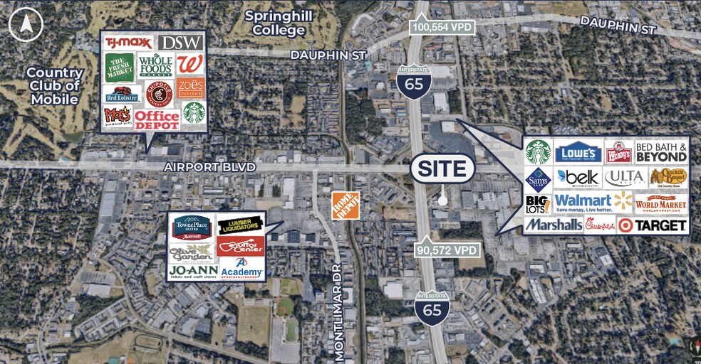 More Photos Of 851 S I-65 Service Rd, Mobile Office For Lease