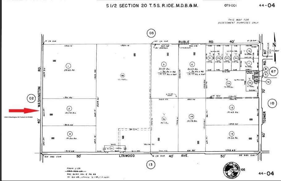 Primary Photo Of 1318 S Washington Rd, Turlock Land For Sale