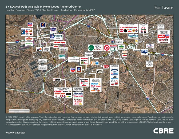 More Photos Of Hamilton Blvd & Grange Road, Trexlertown Storefront For Lease