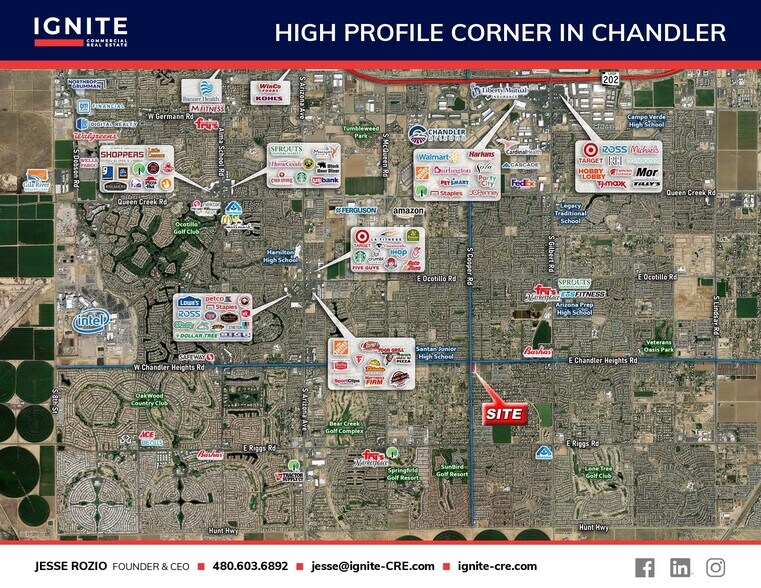 More Photos Of S Cooper Rd & Chandler Heights Rd, Chandler Land For Lease