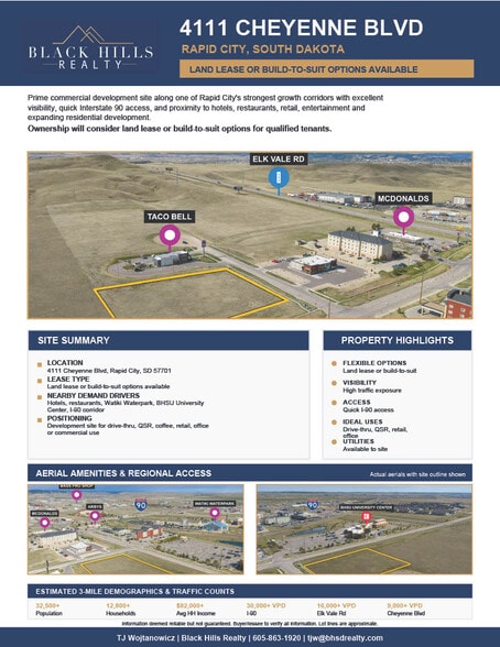 Primary Photo Of 4111 Cheyenne Blvd, Rapid City General Retail For Lease