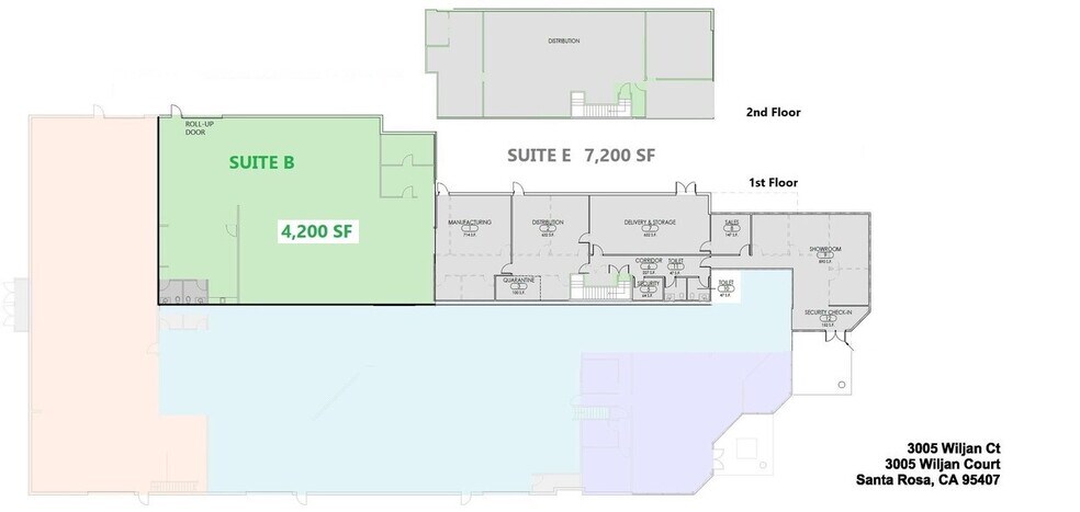 More Photos Of 3005 Wiljan Ct, Santa Rosa Manufacturing For Lease